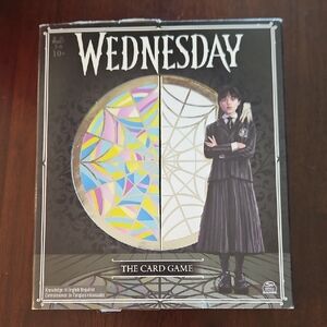 Wednesday Card Game with Colorful Design